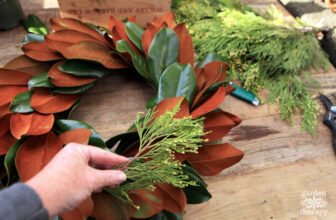How to Make a Fresh Magnolia Wreath