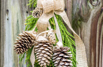 Elegant + Upscale Pinecone Crafts