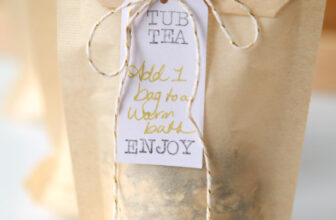 Soak Your Troubles Away with A tea bath