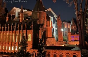 Austin’s Harry Potter house, plus IT homage, for Halloween