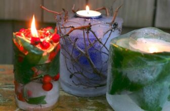 Frozen Ice Lantern: Blend Fire and Frost for a Stunning Display