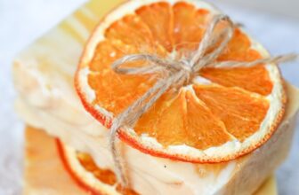 Liquid Sunshine Orange Soap With Dried Orange Slices