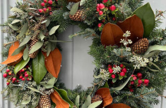 Cherry’s Fresh Winter Wreaths and Swags