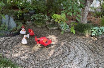 Zen-style garden at Memphis Fling