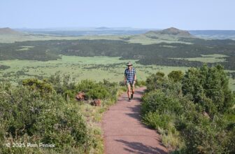 Capulin Volcano’s epic views on the crater rim