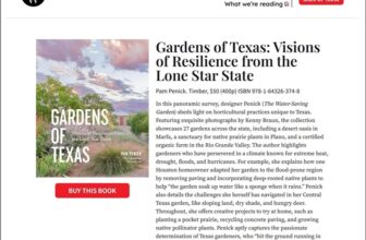 Publishers Weekly picks Gardens of Texas