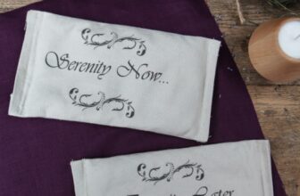 Serenity Now! Encouraging Deep Relaxation with Homemade Lavender Eye Pillows
