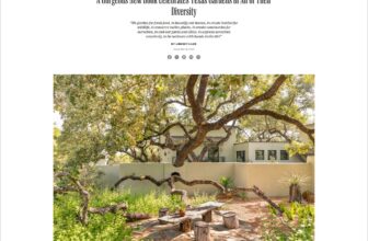 Garden & Gun features Gardens of Texas