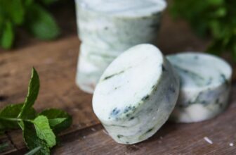 Wake Up Happy with this Rosemary and Peppermint Energizing Shower Soap